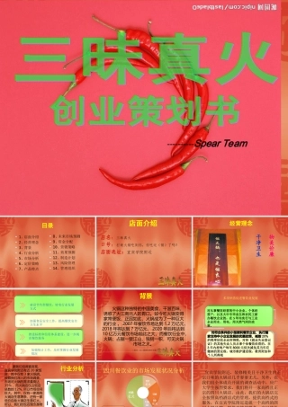 火锅店创业计划书