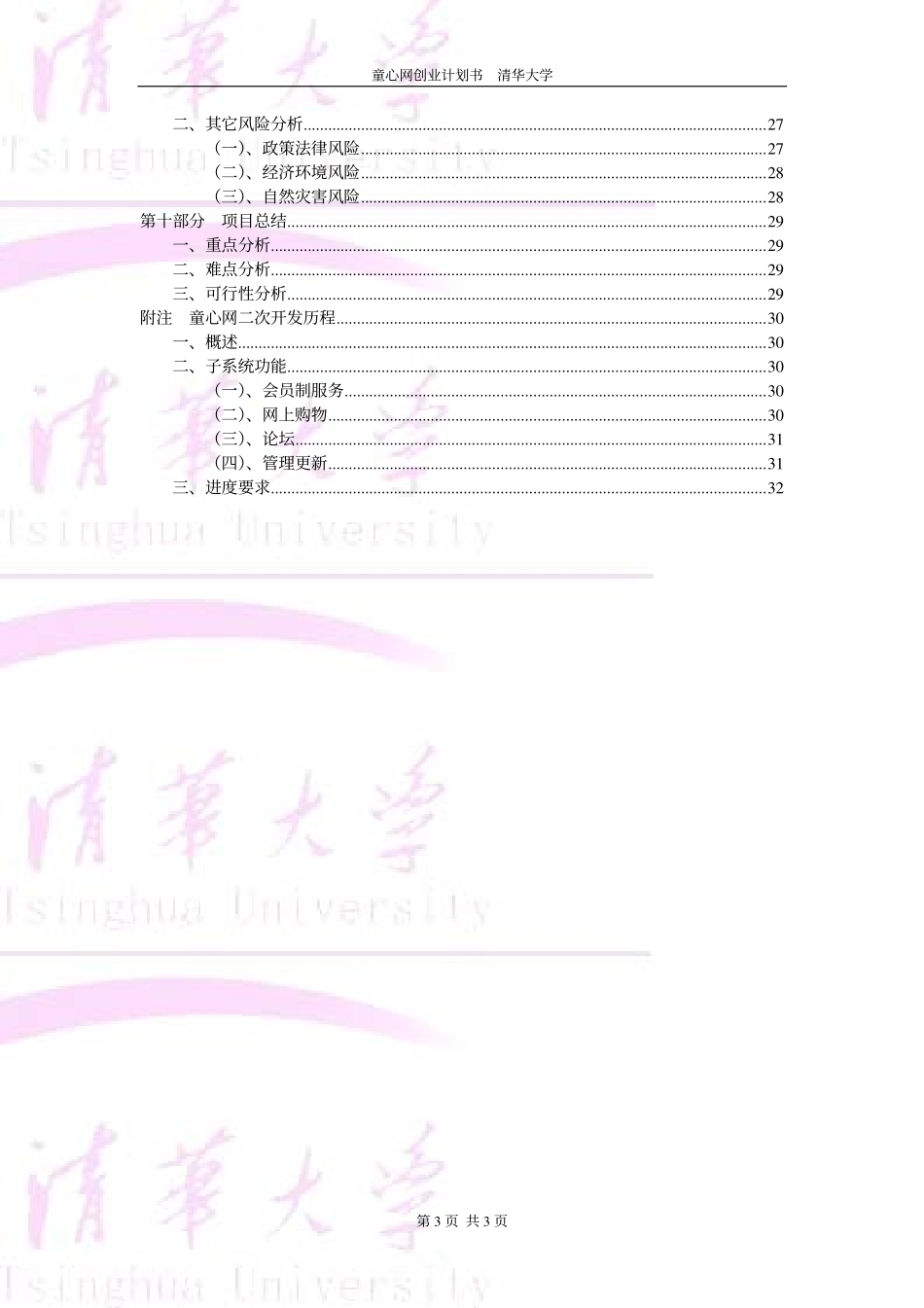 童用品电子商务网络创业计划_第3页