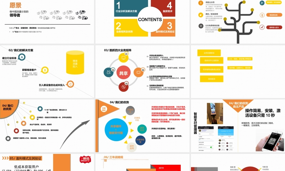 共享雨伞商业计划书