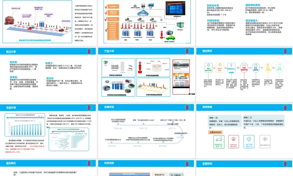 新能源汽车共享充电宝项目计划书