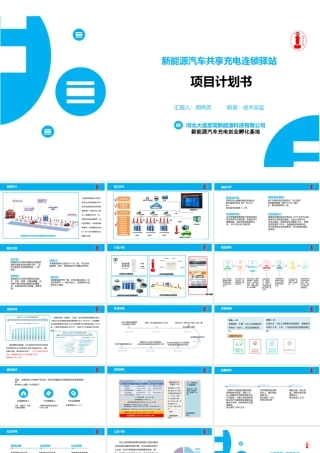 新能源汽车共享充电宝项目计划书