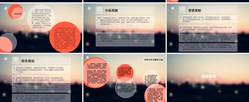 文印店创业计划书