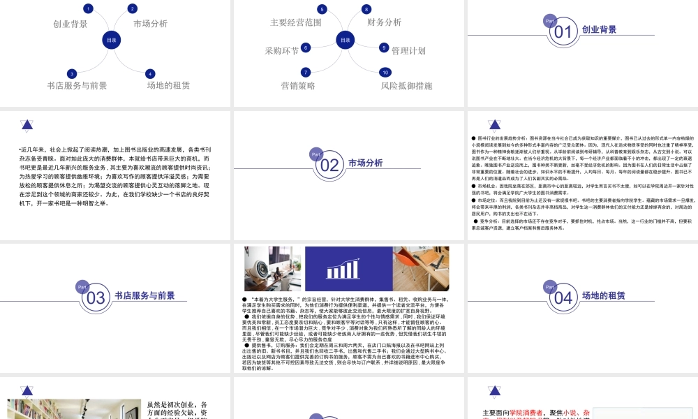 创业计划书之书店