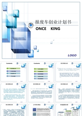 报废车创业计划书