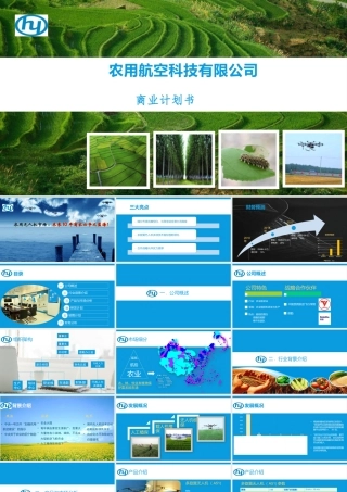 农业无人机公司商业计划书模板