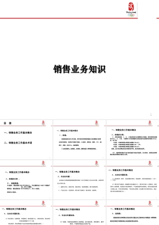 快消品销售业务知识