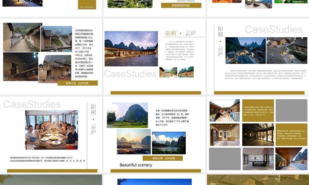 鹅梨民宿计划书