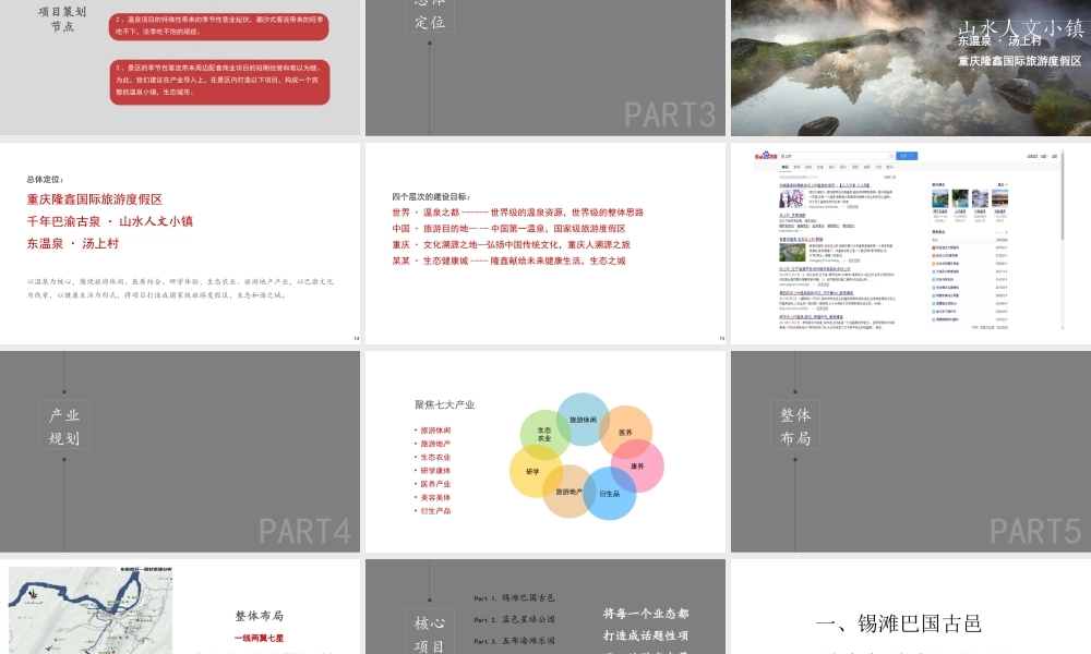 某某温泉项目商业计划书(概念定位)